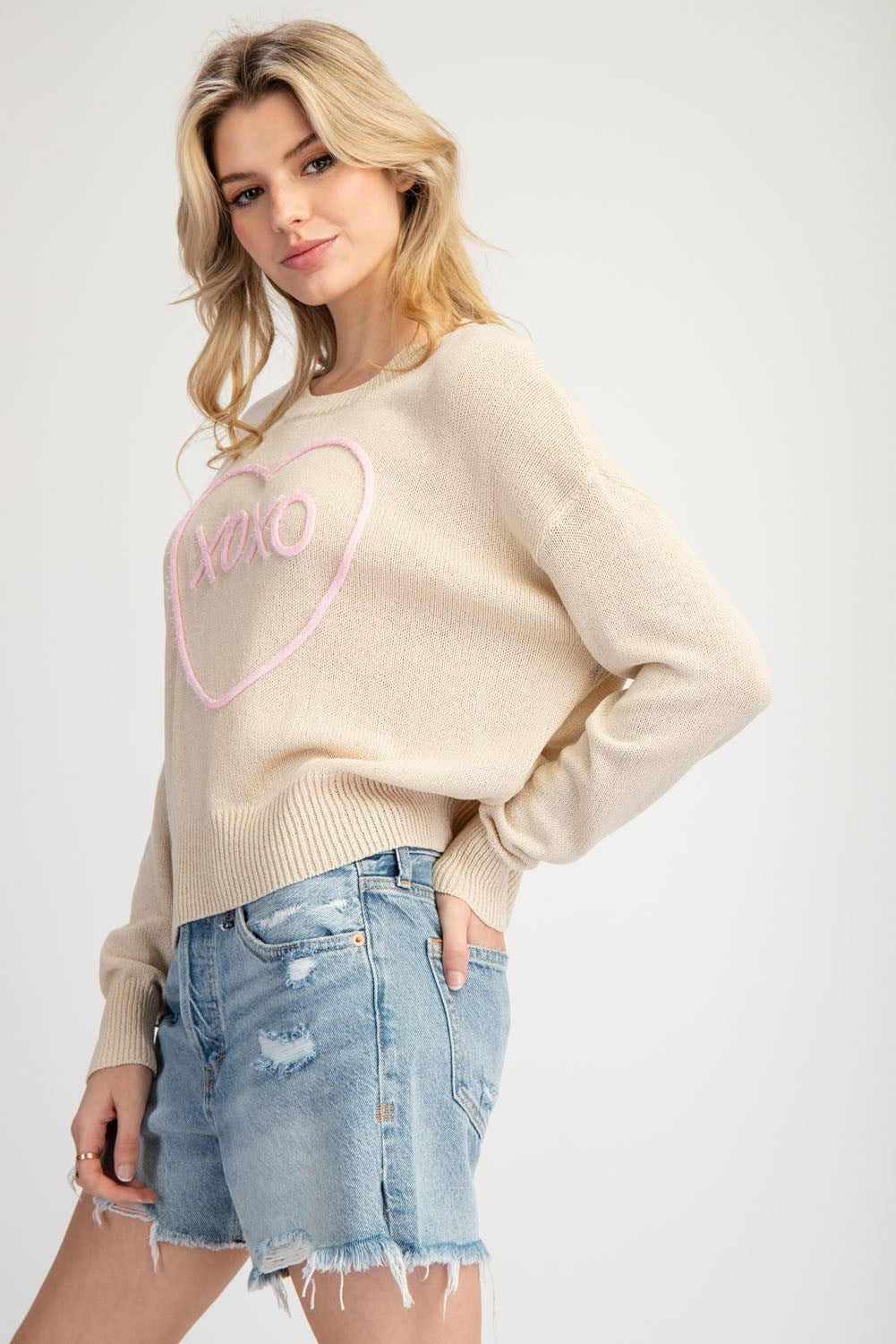 XOXO Lightweight Sweater
