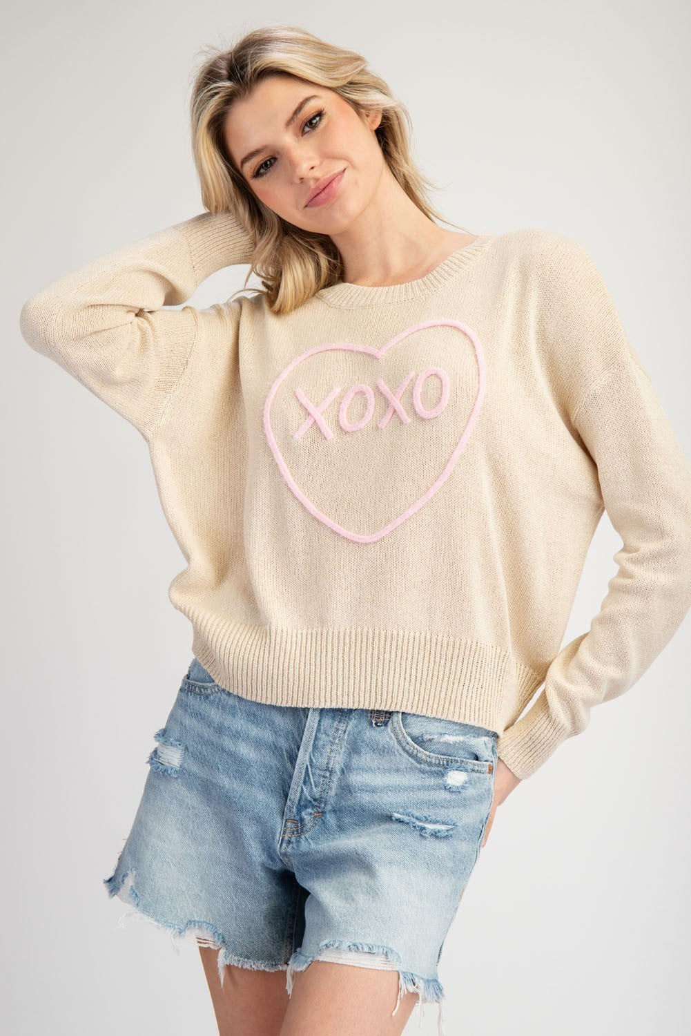 XOXO Lightweight Sweater