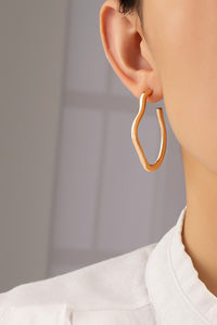 Irregular Hoop Earrings