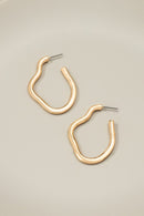 Irregular Hoop Earrings