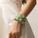 Tina Color-Block Bracelet - Jade