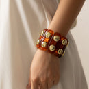 Tina Color-Block Bracelet - Tortoise