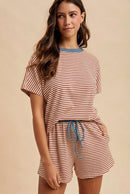 Amalia Loose Fit Striped Top