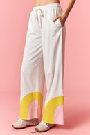 Ava Color Block Track Pants