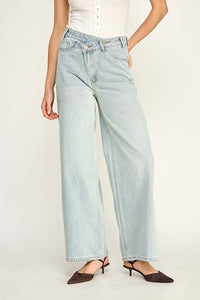 Valentina Crossover Wide Leg Jean