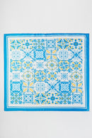 Azul Mosaic Bandana Square Scarf