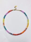 Kiara Natural Stone Necklace - Bright