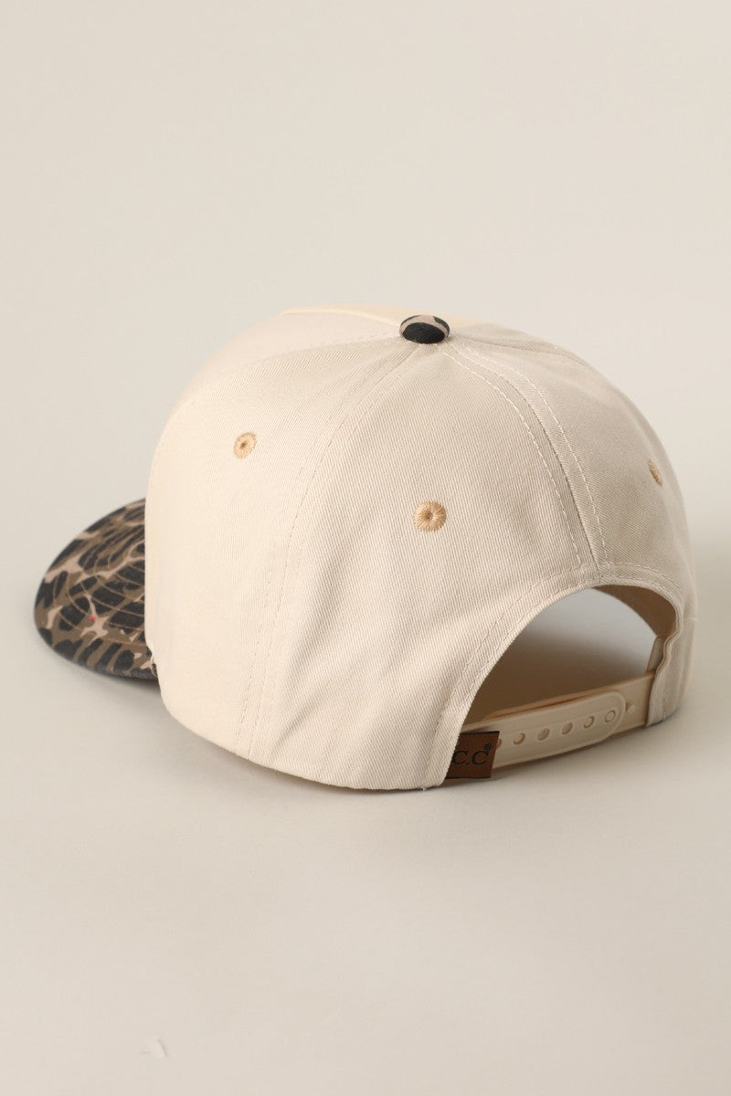 Motherhood Trucker Hat - Leopard