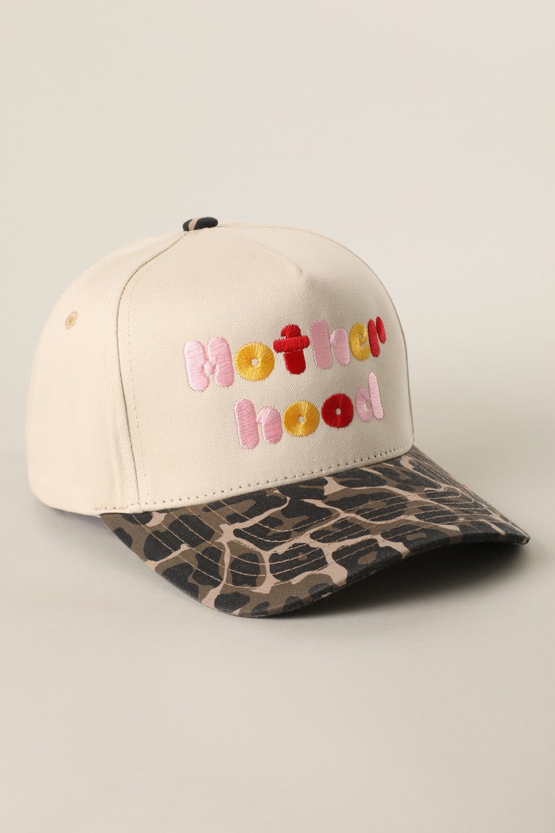 Motherhood Trucker Hat - Leopard
