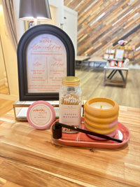 Eclectic Atelier HOME Candle + Matches Bundle