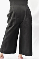Black Jumpsuit Soft Washed
