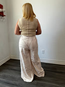 Blair Abstract Lines Wide Leg Pants