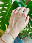 Kat Marquise Hand Chain Bracelet – Gold