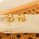 Lola Braided Ear Cuff - Gold