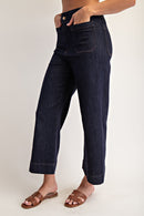 Sofia Everyday Straight Dark Denim Jeans
