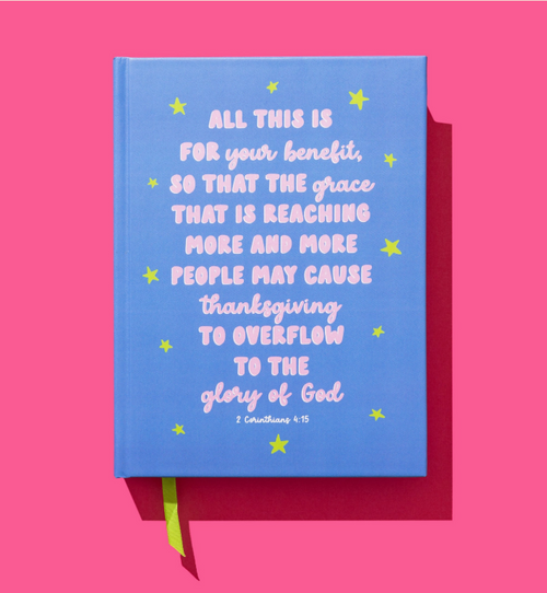 Naomi Scripture Notebook – 2 Corinthians 4:15