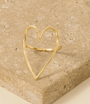 Love Language Cut-Out Ring - Gold