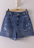 Ada Denim Shorts - Indigo