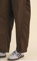 Audrey Workwear Barrel Pants - Espresso