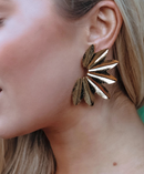 Carla Stud Earrings Gold-Plated