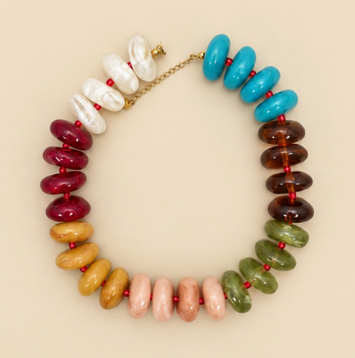 Marisol Multicolor Beaded Necklace