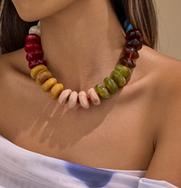 Marisol Multicolor Beaded Necklace