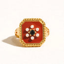 Tallulah Tulip Ring - Red