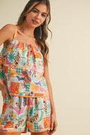Tropical Twist Printed Short Multi